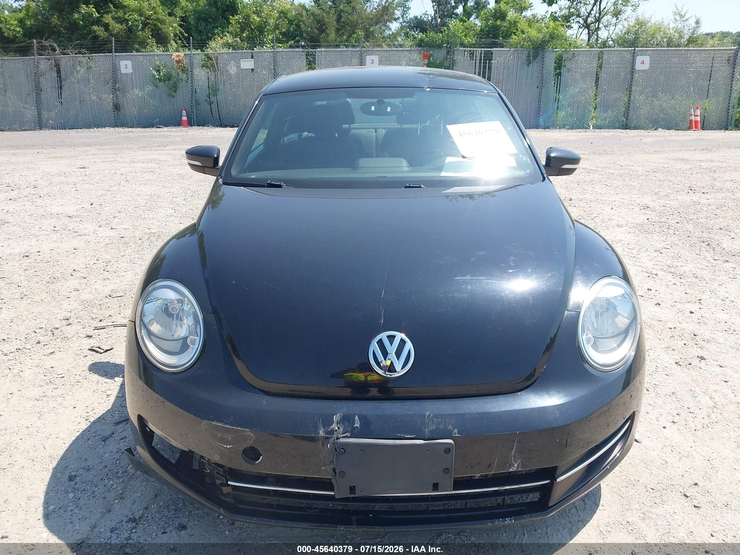 2013 Volkswagen Beetle 2.0l Tdi Black vin: 3VWJL7AT4DM620394