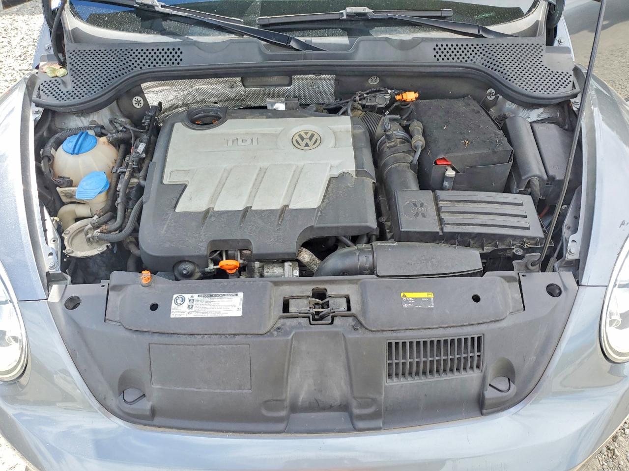2013 Volkswagen Beetle Gray vin: 3VWJL7AT5DM642131