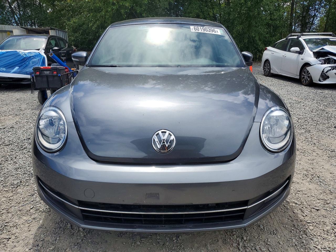 2013 Volkswagen Beetle Gray vin: 3VWJL7AT5DM642131
