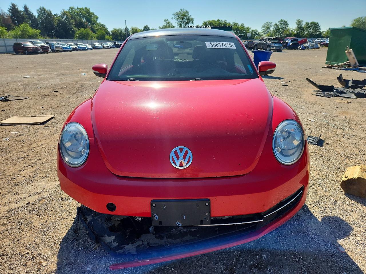2013 Volkswagen Beetle Red vin: 3VWJL7AT7DM675339