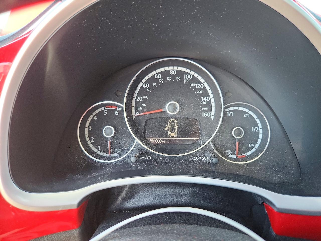 2013 Volkswagen Beetle Red vin: 3VWJL7AT7DM675339