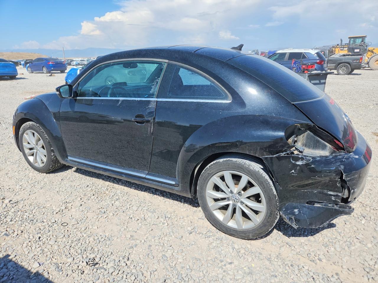 2013 Volkswagen Beetle Черный vin: 3VWJL7AT8DM619457