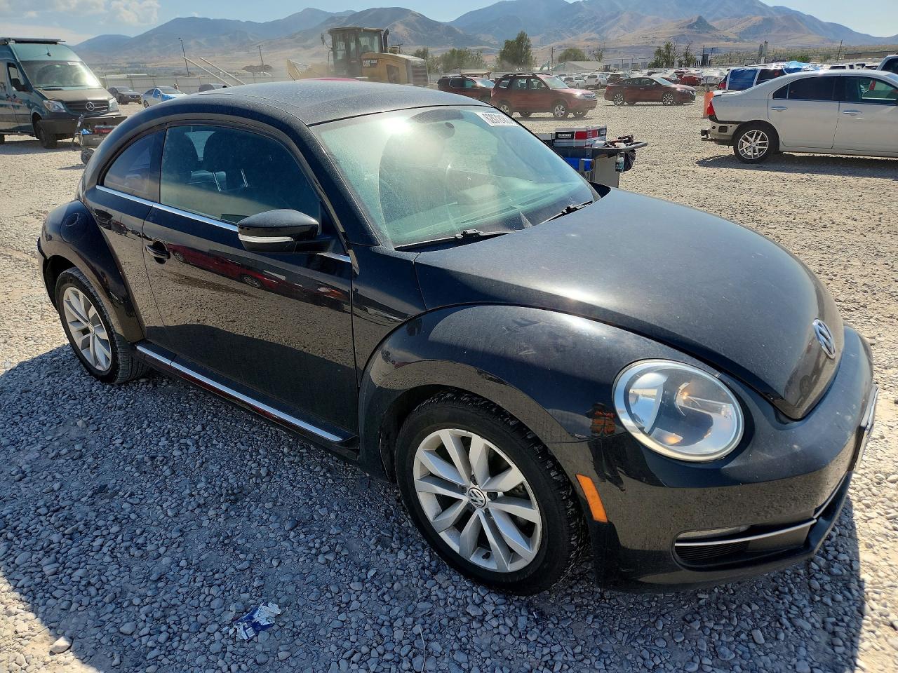 2013 Volkswagen Beetle Черный vin: 3VWJL7AT8DM619457