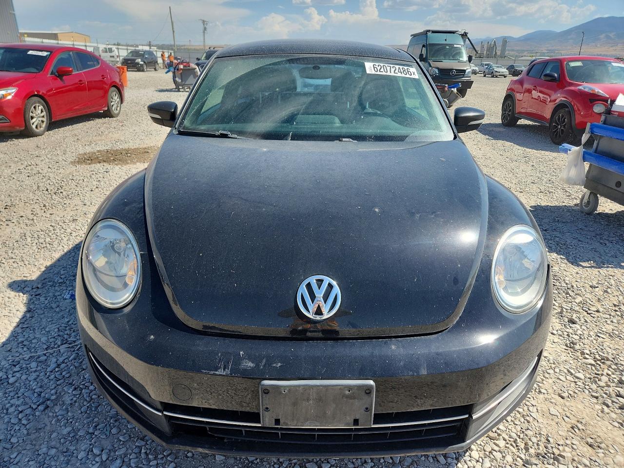 2013 Volkswagen Beetle Черный vin: 3VWJL7AT8DM619457