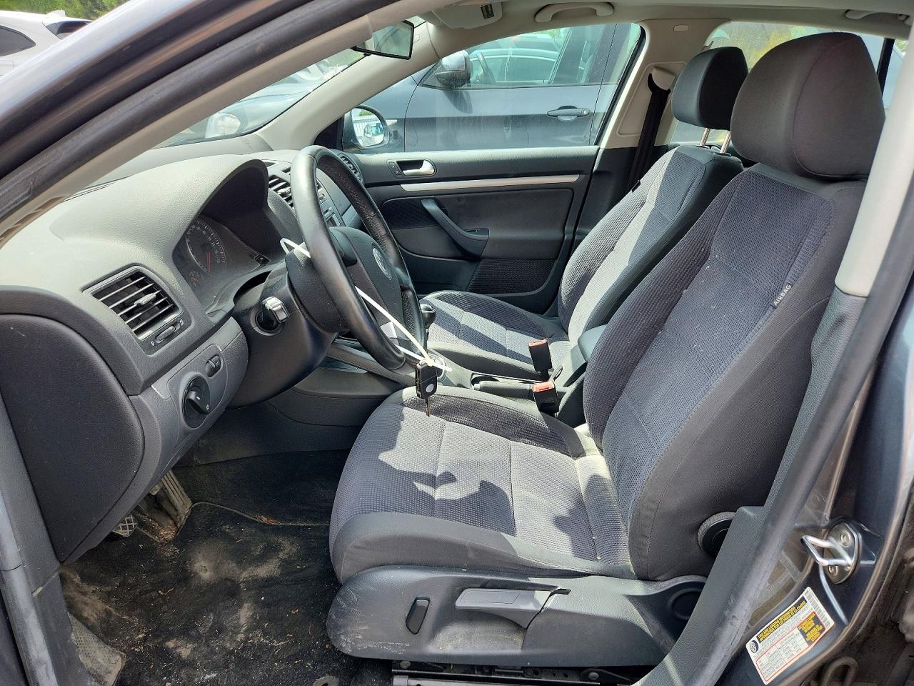 2008 Volkswagen Jetta 2.5l Gray vin: 3VWJM31K78M017751