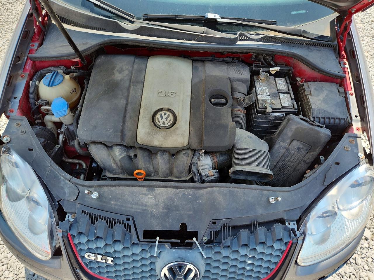 2008 Volkswagen Jetta S Красный vin: 3VWJM71K08M073683