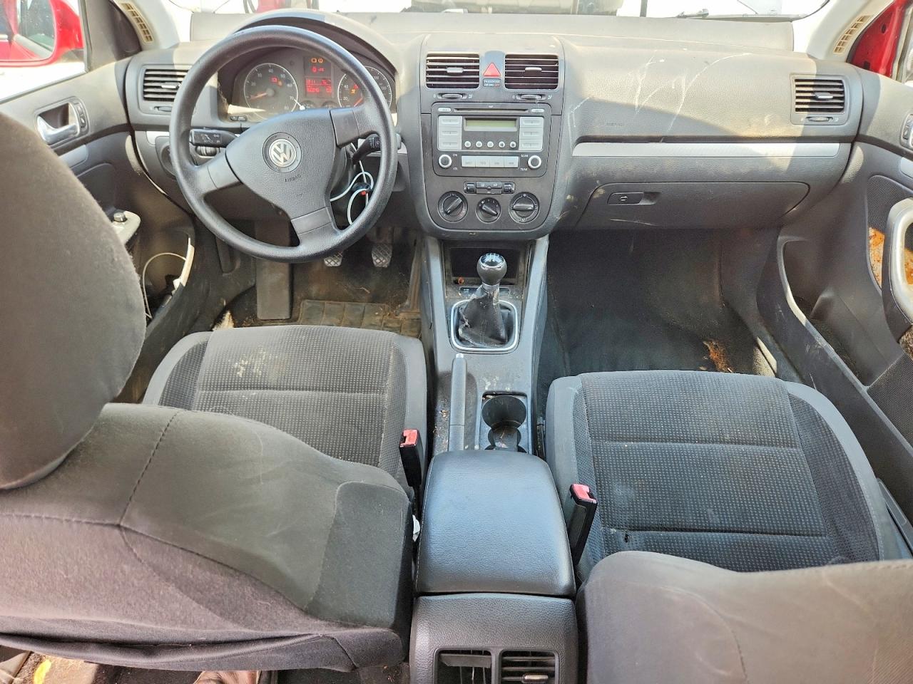 2008 Volkswagen Jetta S Красный vin: 3VWJM71K08M073683