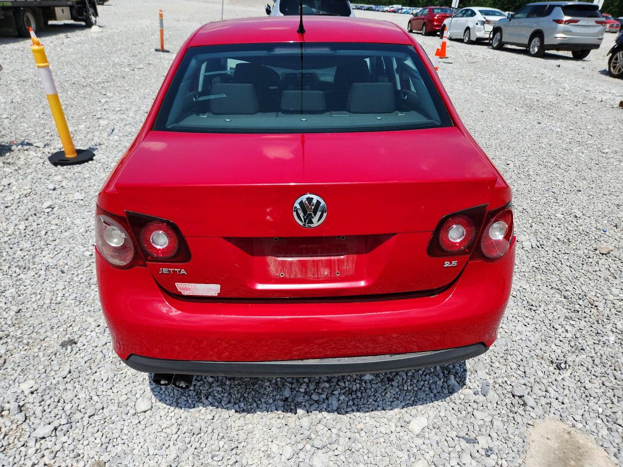 2008 Volkswagen Jetta S Красный vin: 3VWJM71K08M073683
