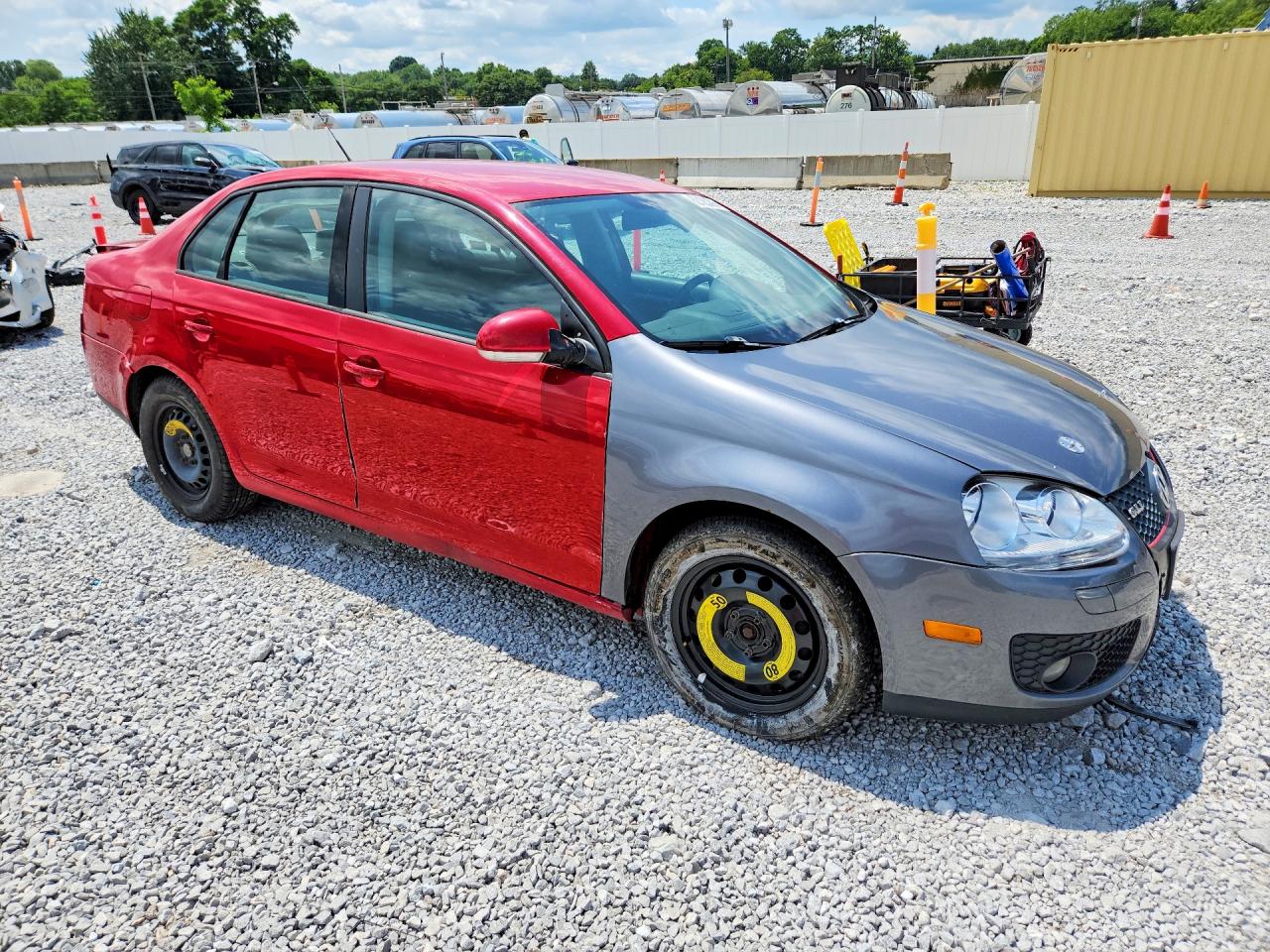 2008 Volkswagen Jetta S Красный vin: 3VWJM71K08M073683