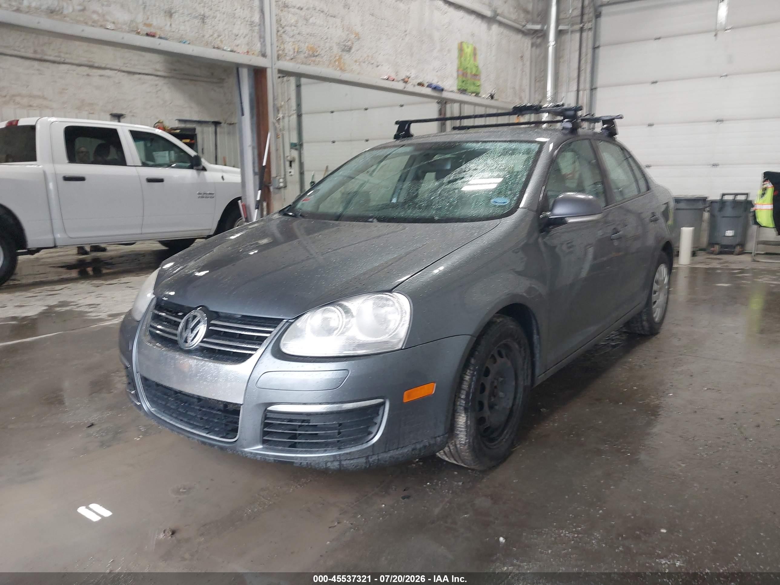 2008 Volkswagen Jetta S Gray vin: 3VWJM71K18M034584