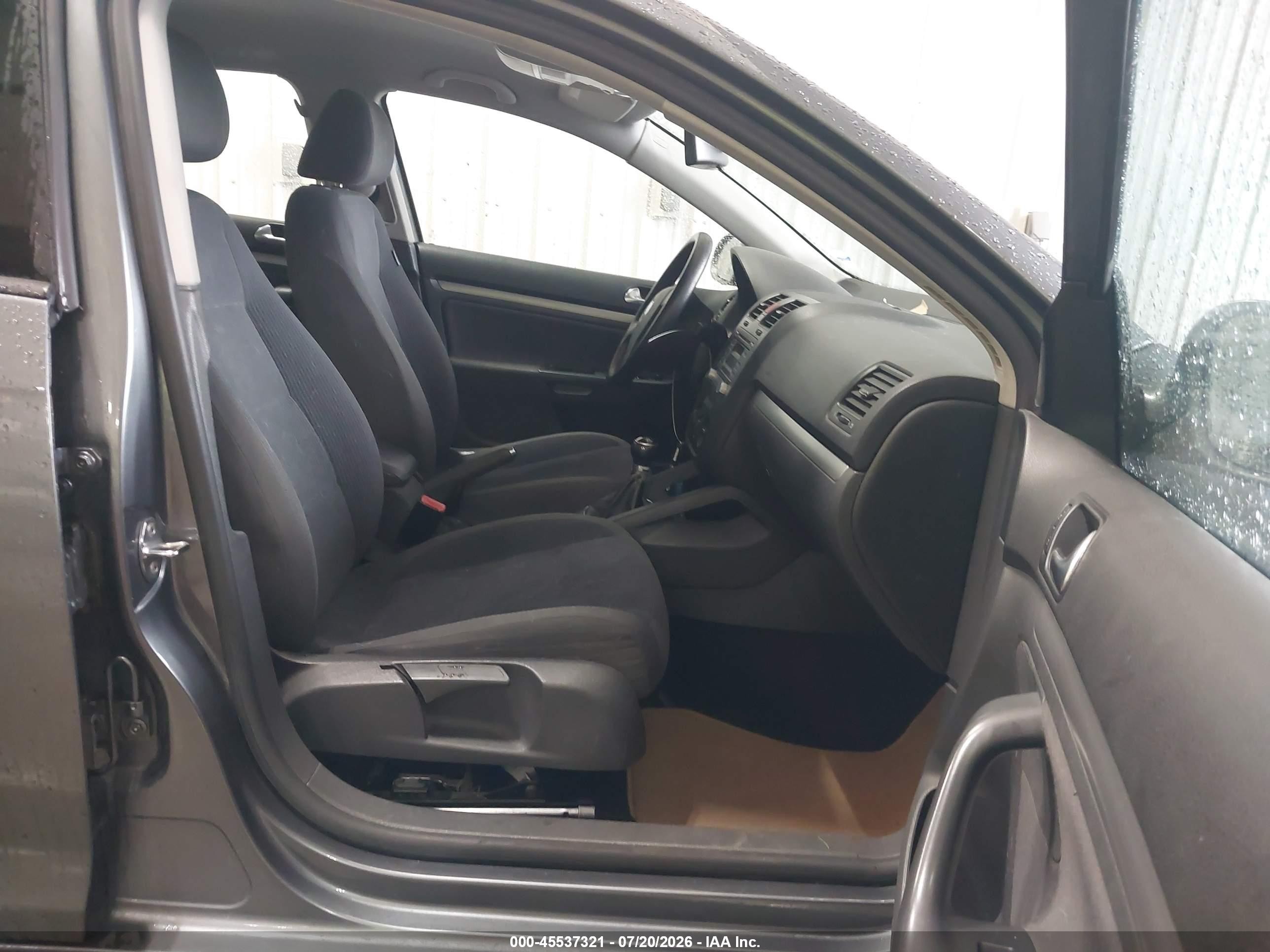2008 Volkswagen Jetta S Gray vin: 3VWJM71K18M034584