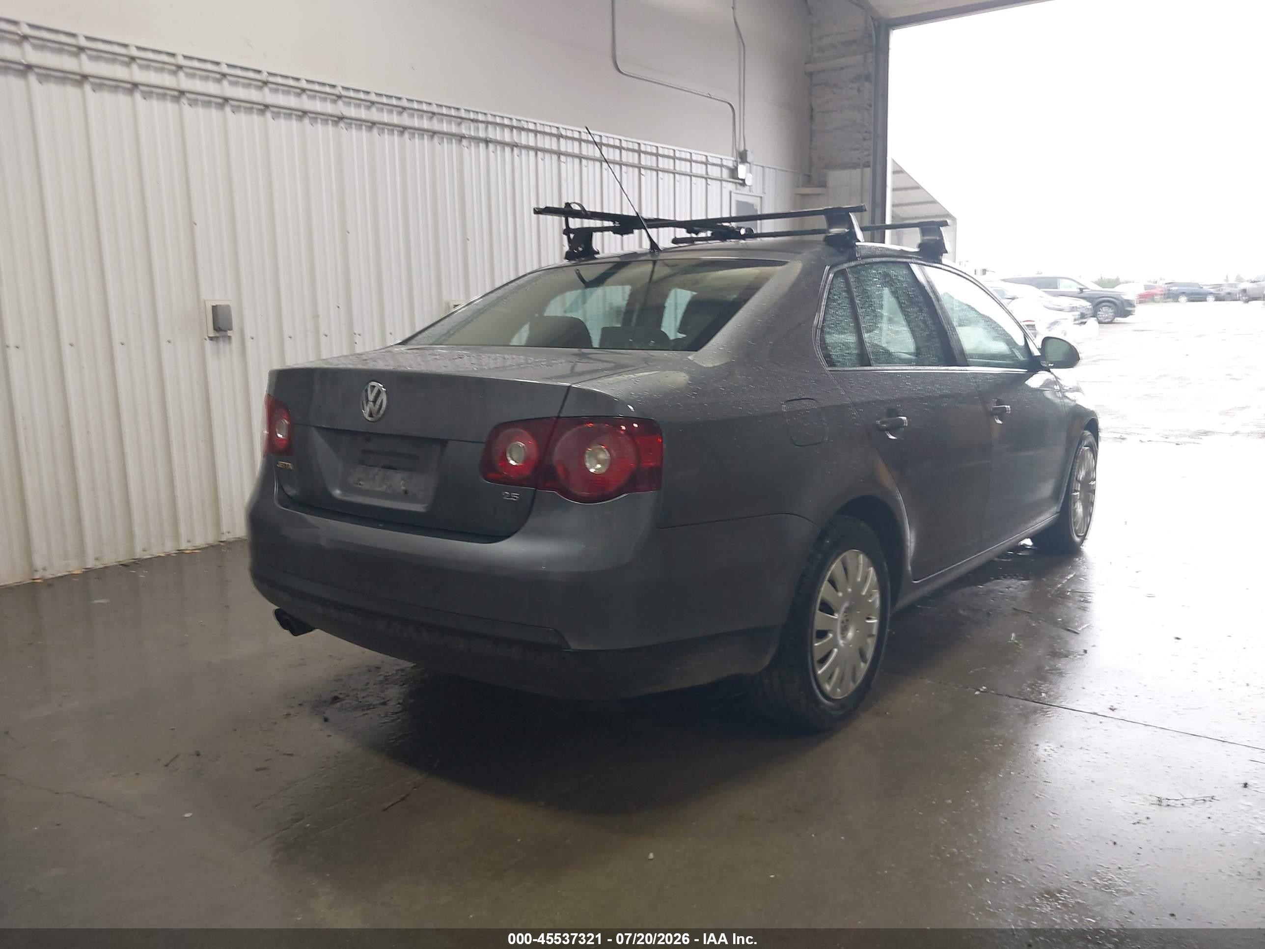 2008 Volkswagen Jetta S Gray vin: 3VWJM71K18M034584