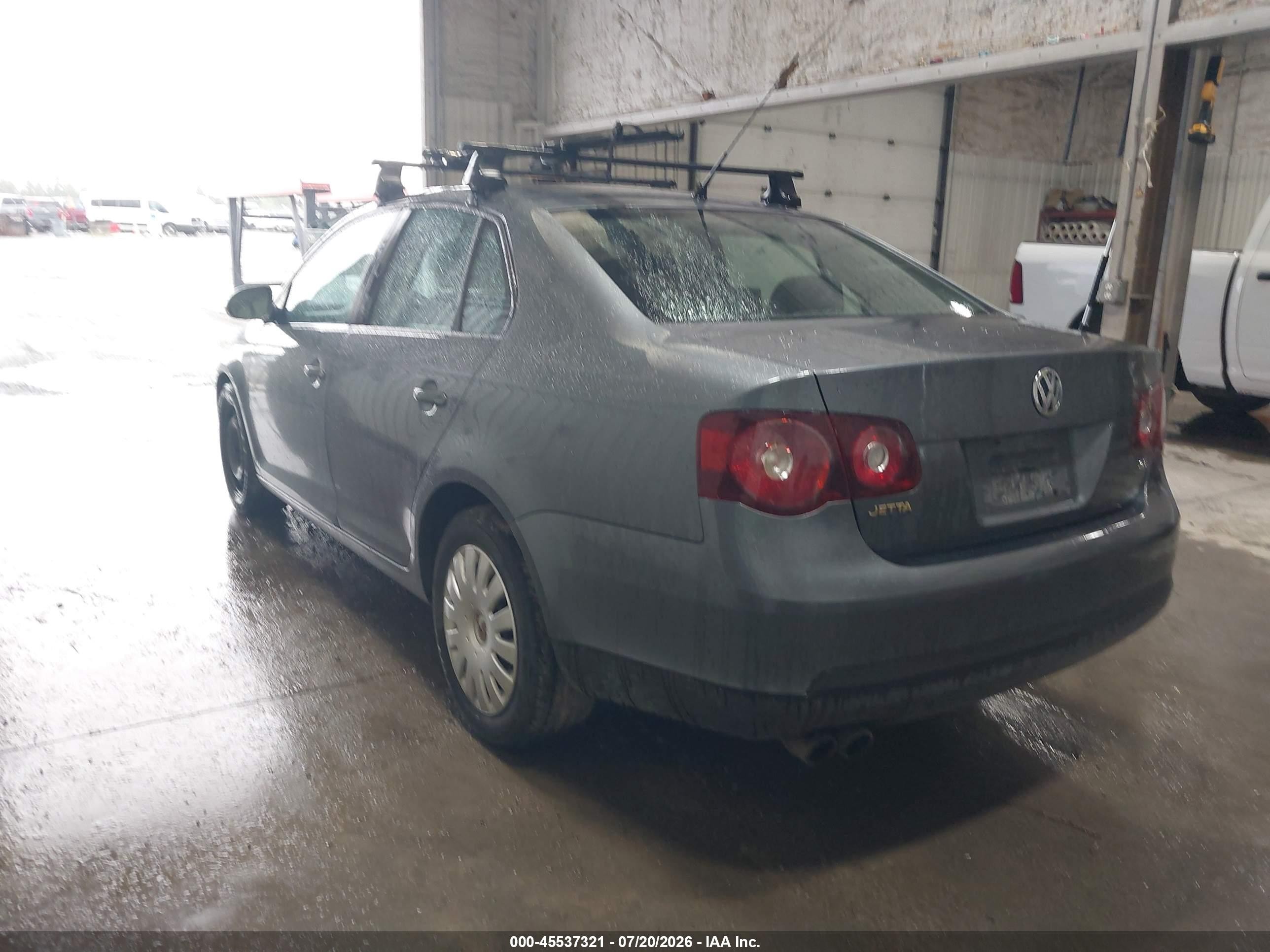 2008 Volkswagen Jetta S Gray vin: 3VWJM71K18M034584