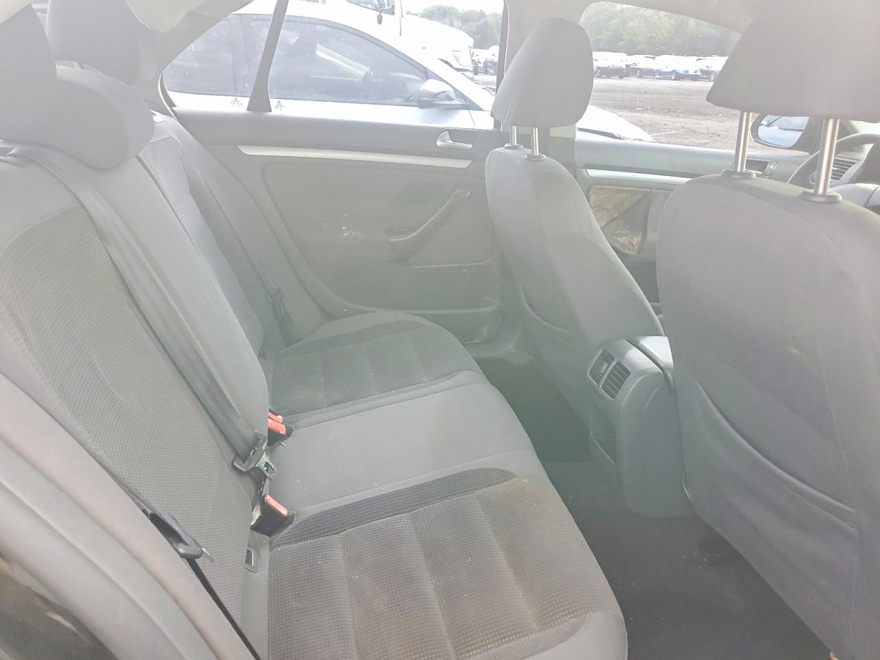 2009 Volkswagen Jetta S Black vin: 3VWJM71K19M004812