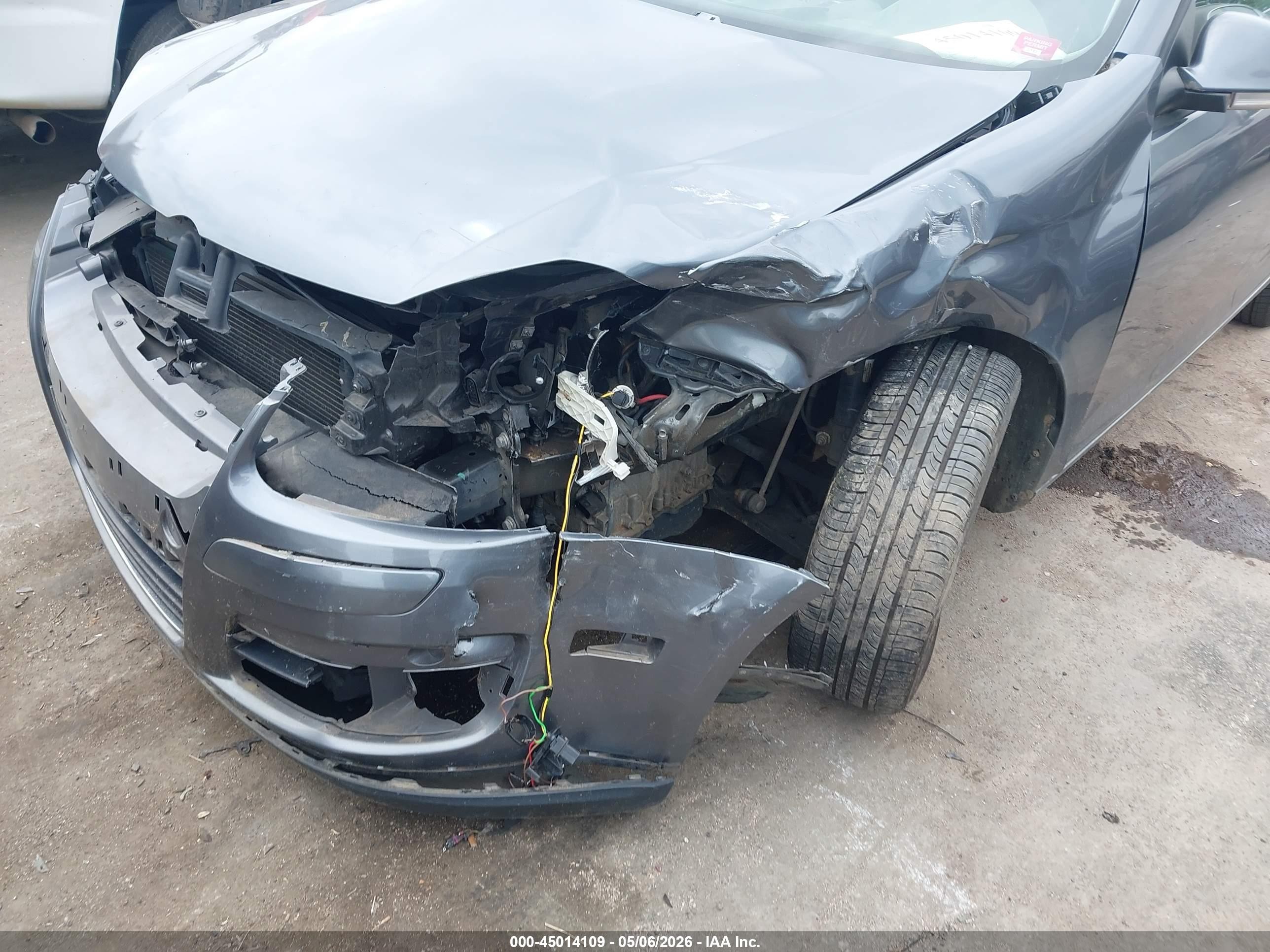 2008 Volkswagen Jetta S Gray vin: 3VWJM71K28M110815
