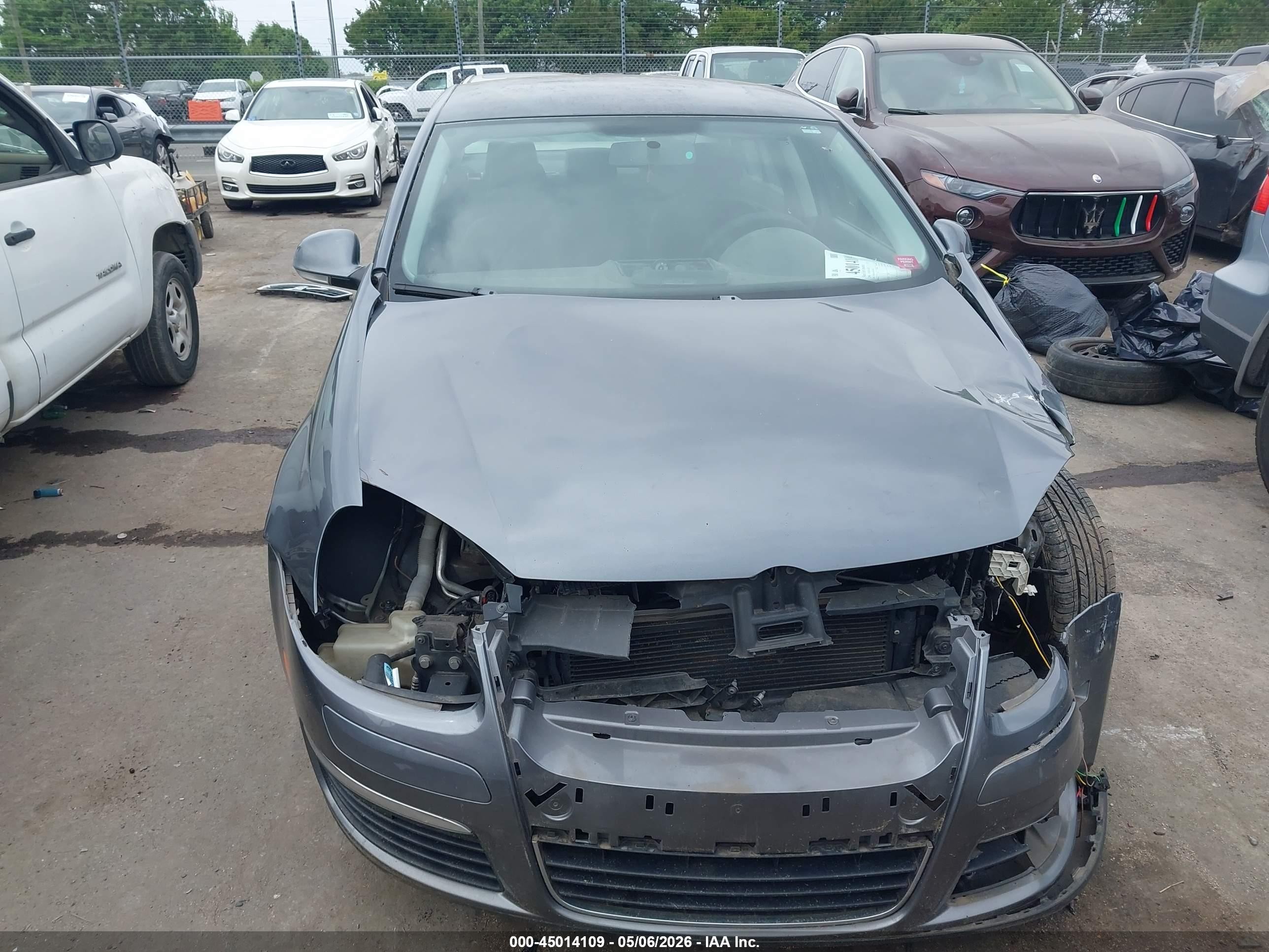 2008 Volkswagen Jetta S Gray vin: 3VWJM71K28M110815