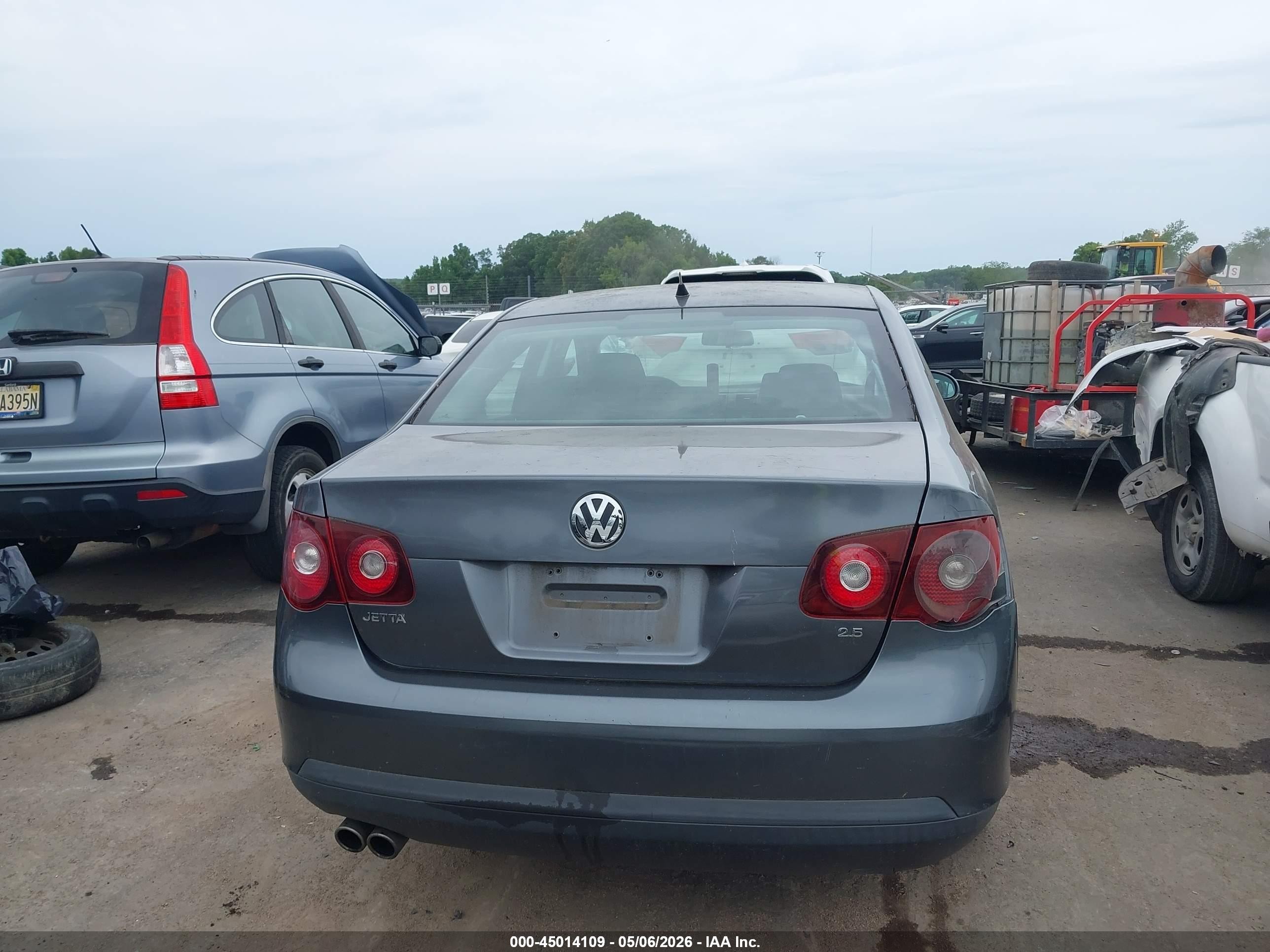 2008 Volkswagen Jetta S Gray vin: 3VWJM71K28M110815