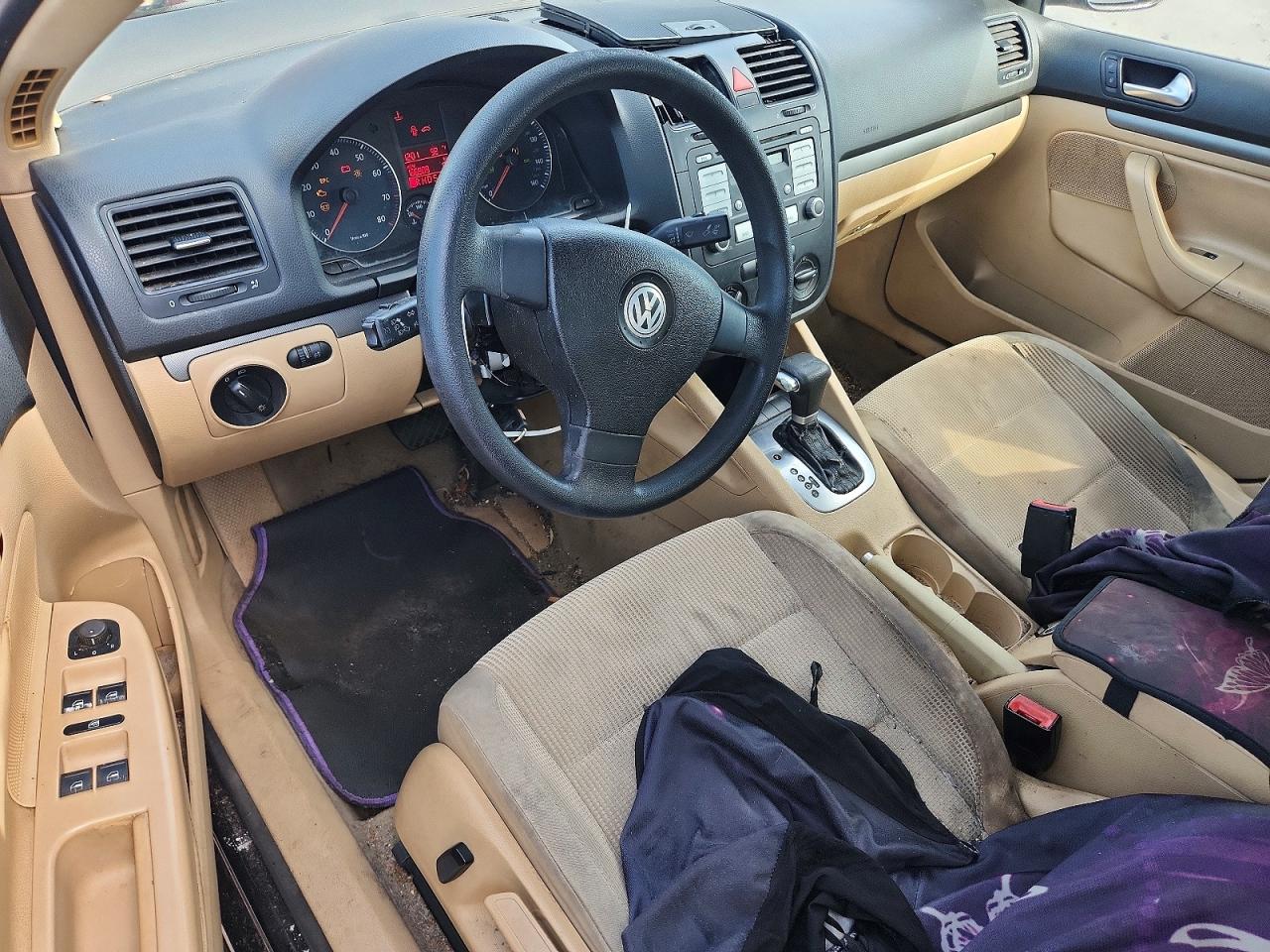 2008 Volkswagen Jetta S Черный vin: 3VWJM71K38M035428