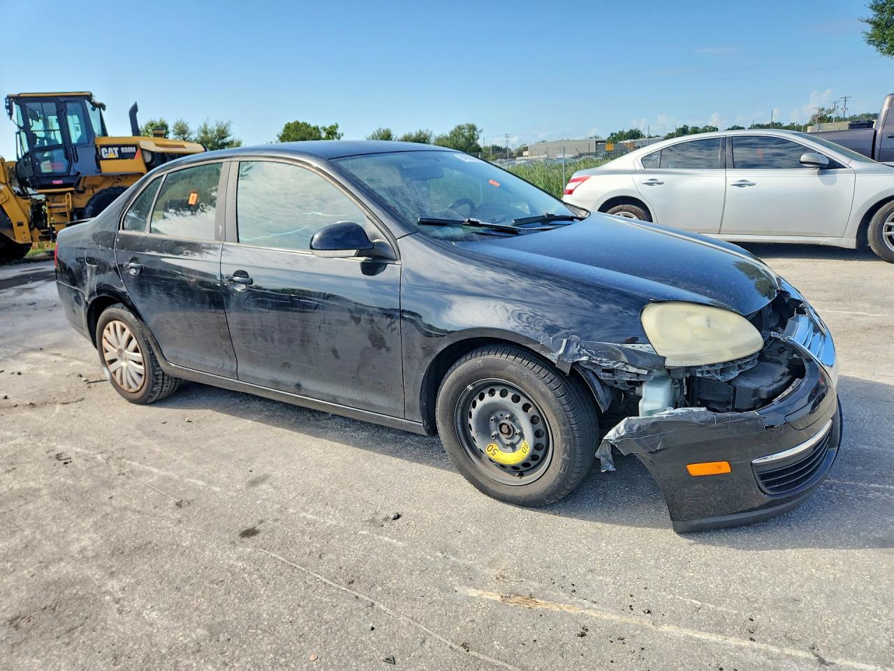 2008 Volkswagen Jetta S Черный vin: 3VWJM71K38M035428