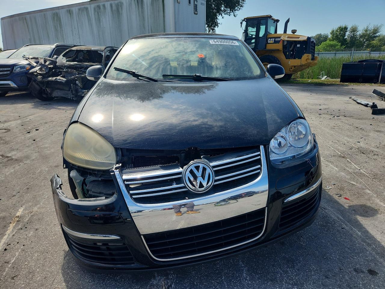2008 Volkswagen Jetta S Черный vin: 3VWJM71K38M035428