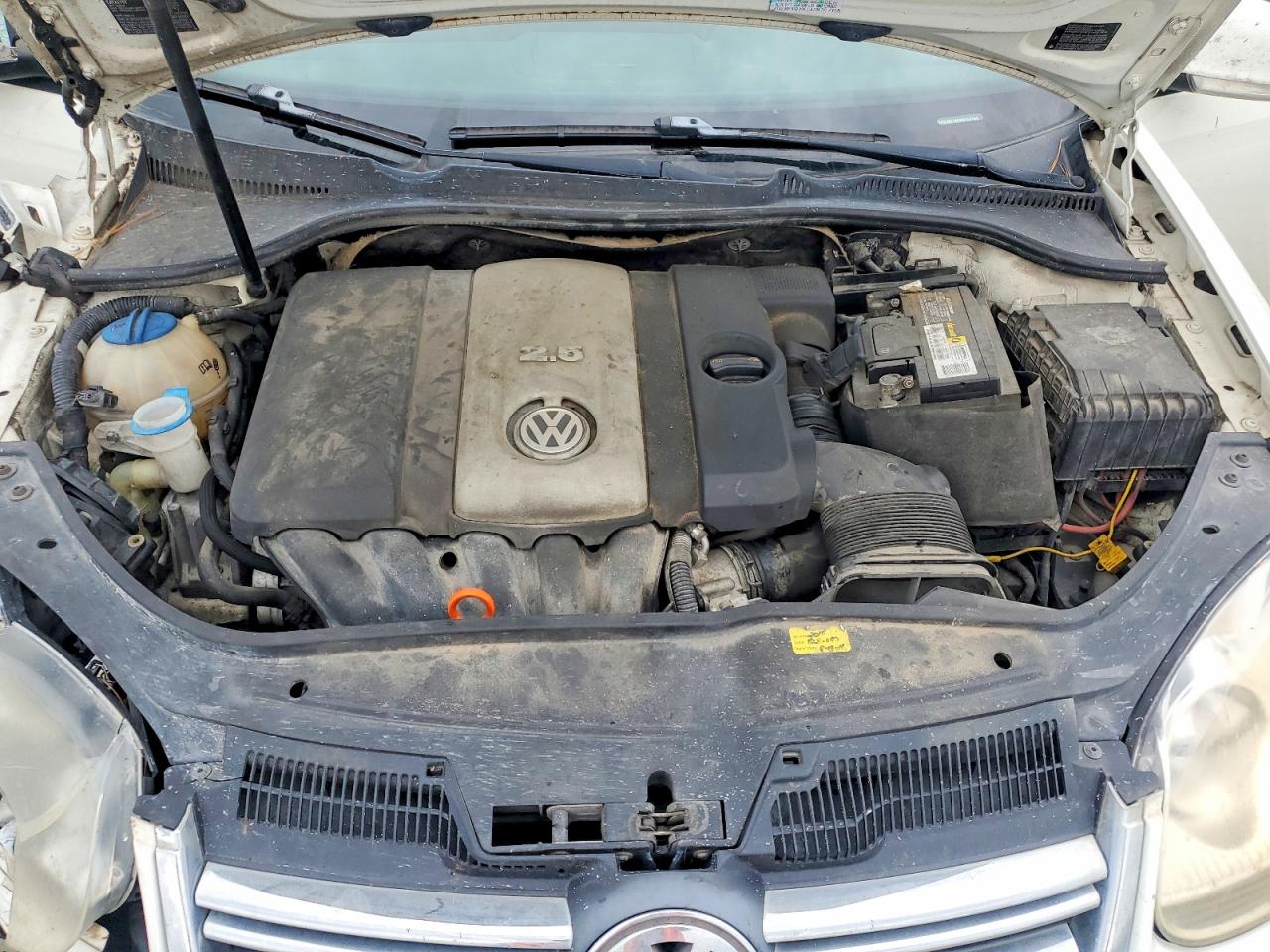 2008 Volkswagen Jetta S White vin: 3VWJM71K48M058166