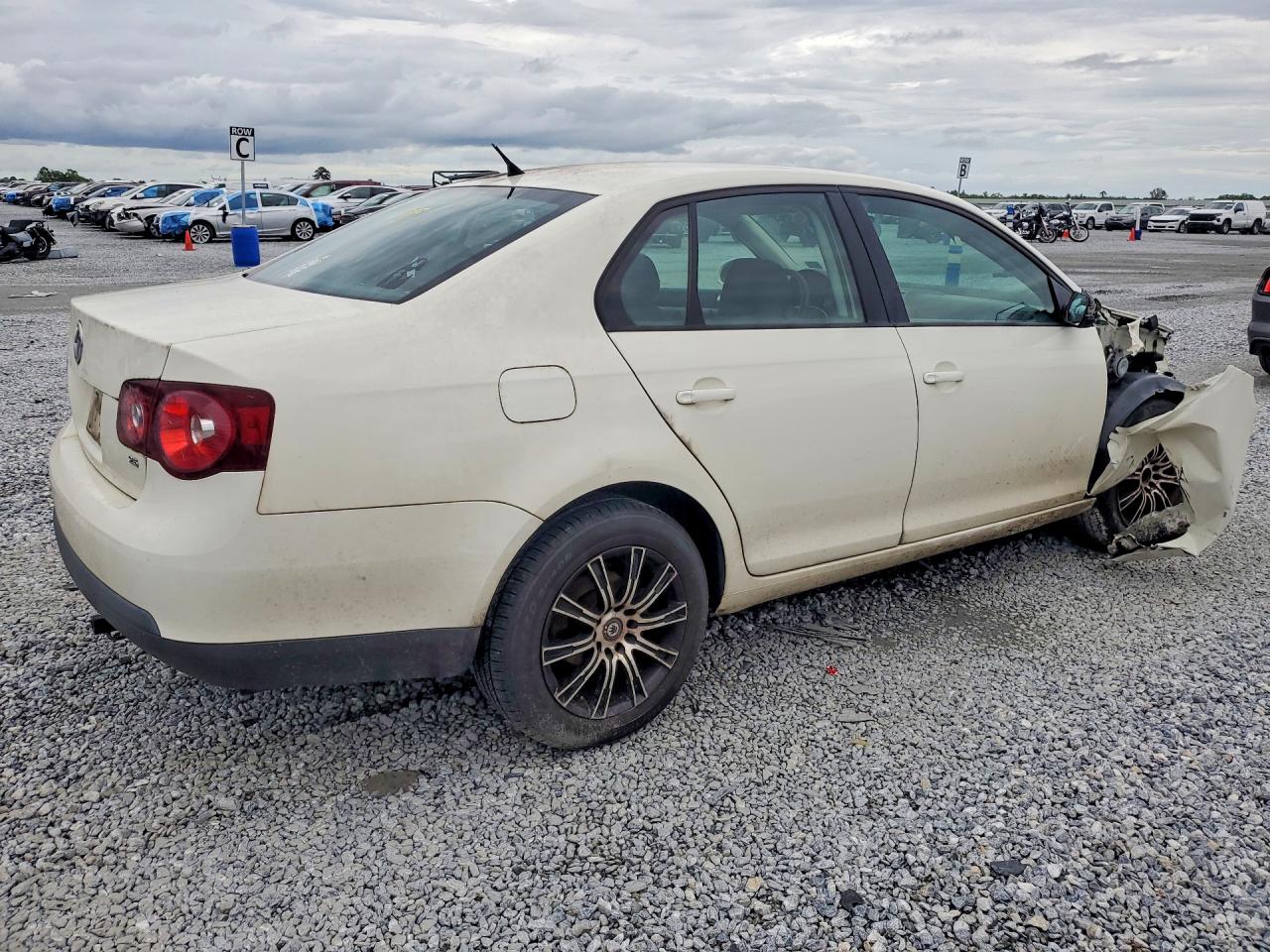 2008 Volkswagen Jetta S White vin: 3VWJM71K48M058166