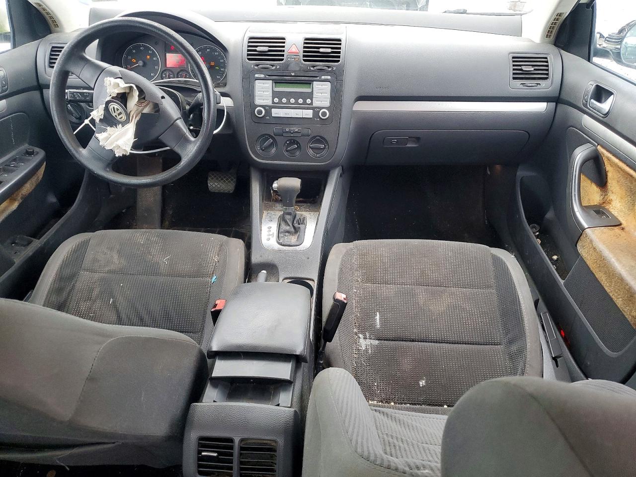2008 Volkswagen Jetta S White vin: 3VWJM71K48M058166