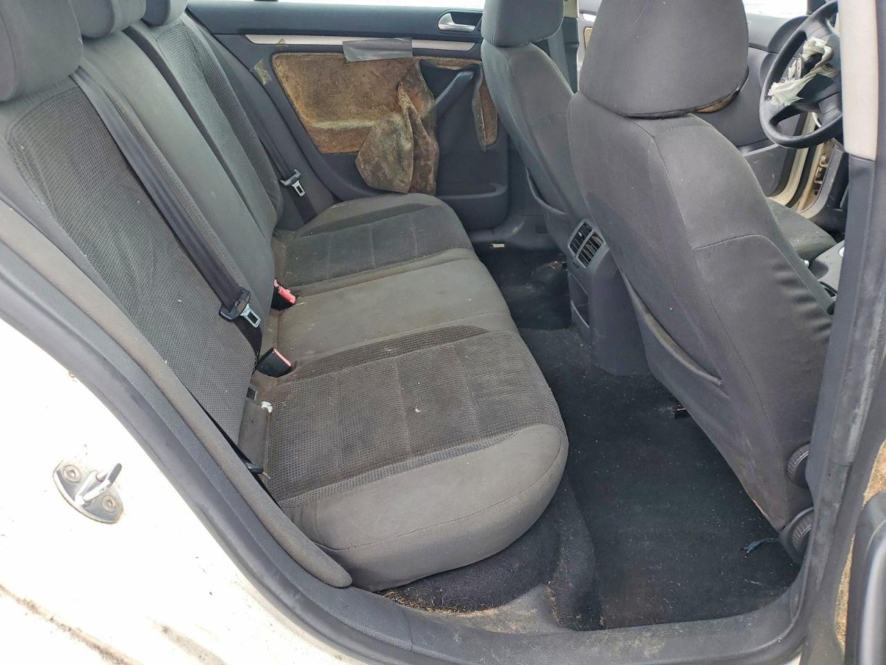 2008 Volkswagen Jetta S White vin: 3VWJM71K48M058166