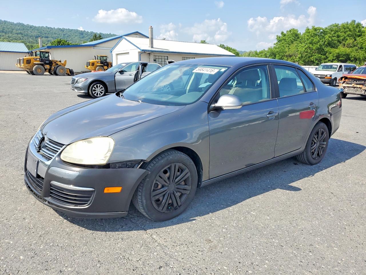2008 Volkswagen Jetta S Серый vin: 3VWJM71K48M127292