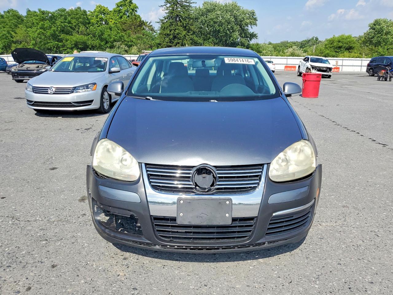 2008 Volkswagen Jetta S Серый vin: 3VWJM71K48M127292