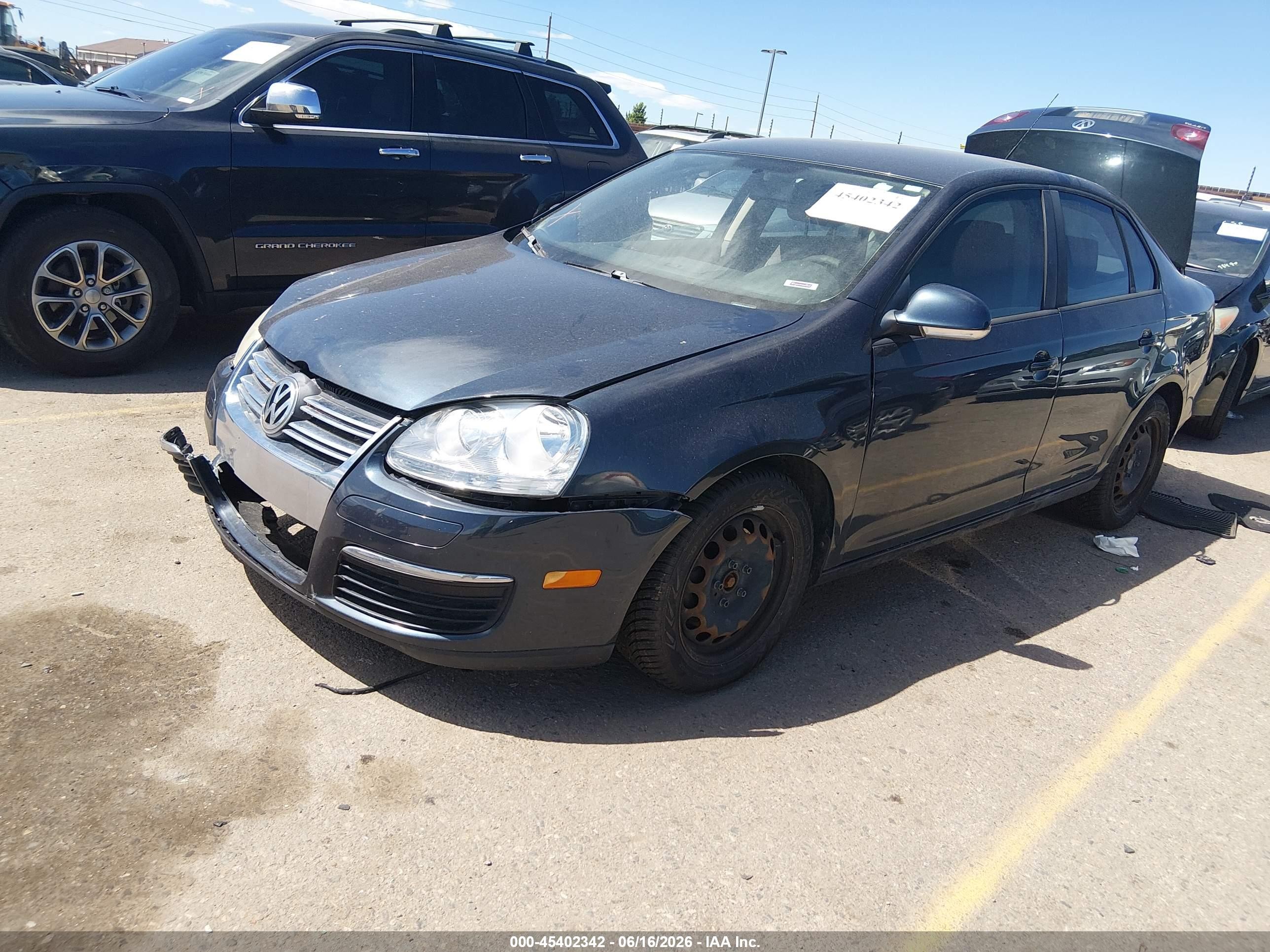 2008 Volkswagen Jetta S Серый vin: 3VWJM71K58M031803