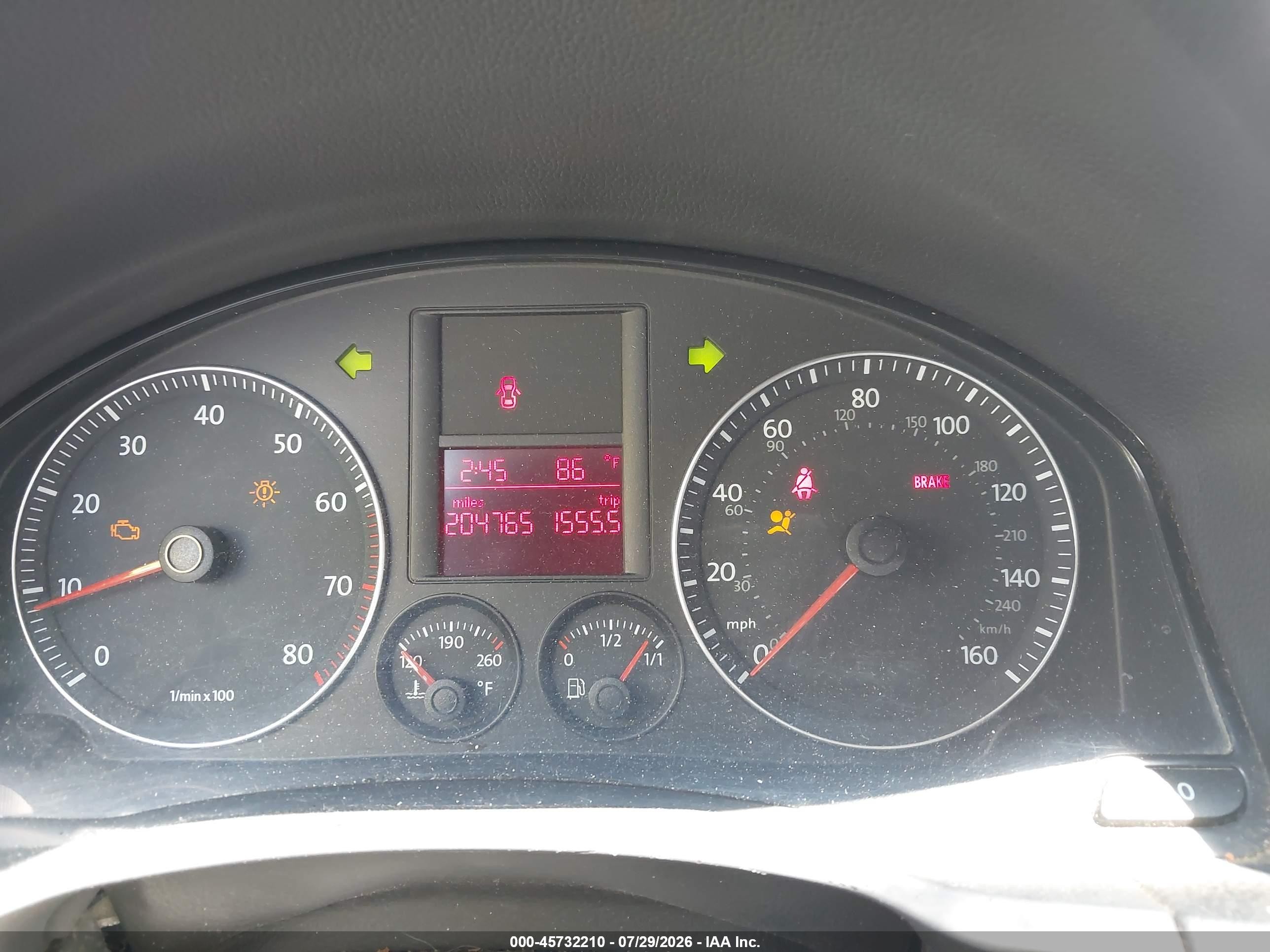 2008 Volkswagen Jetta S Черный vin: 3VWJM71K58M032224