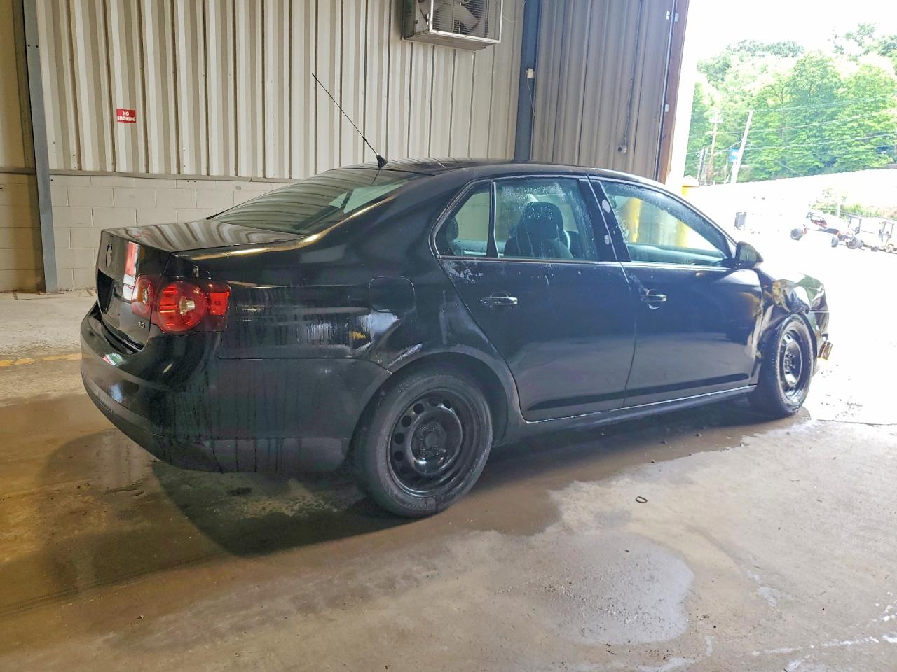 2008 Volkswagen Jetta S Черный vin: 3VWJM71K78M186868
