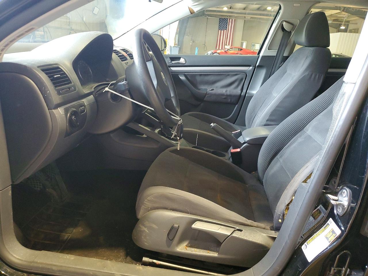 2008 Volkswagen Jetta S Черный vin: 3VWJM71K78M186868
