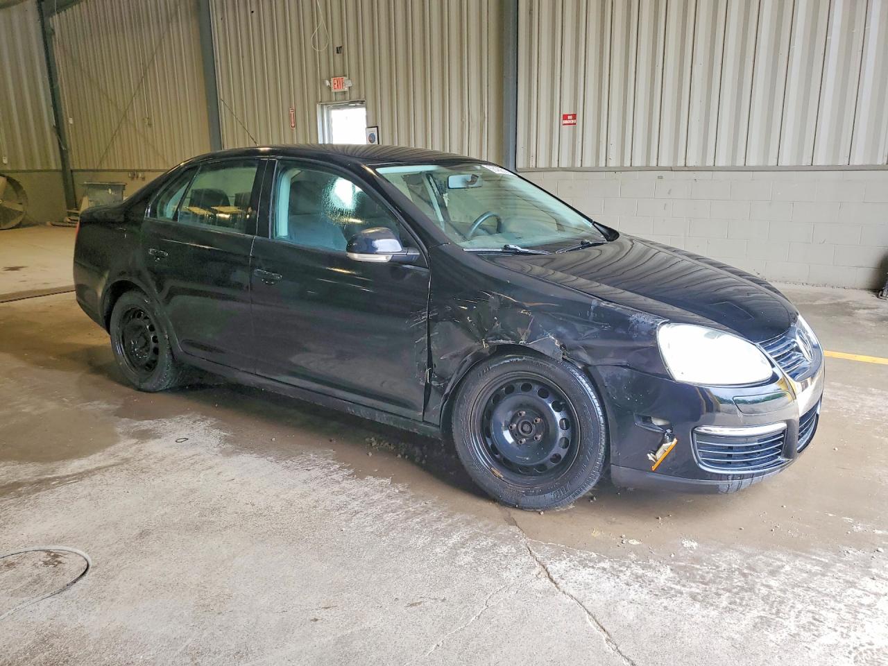 2008 Volkswagen Jetta S Черный vin: 3VWJM71K78M186868