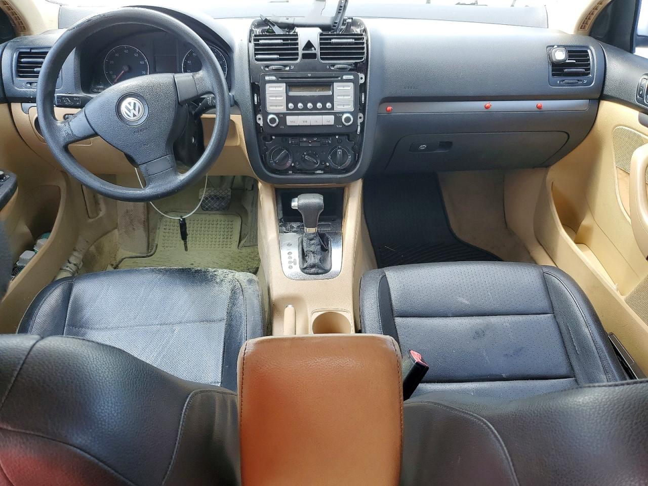 2009 Volkswagen Jetta S White vin: 3VWJM71K89M057460