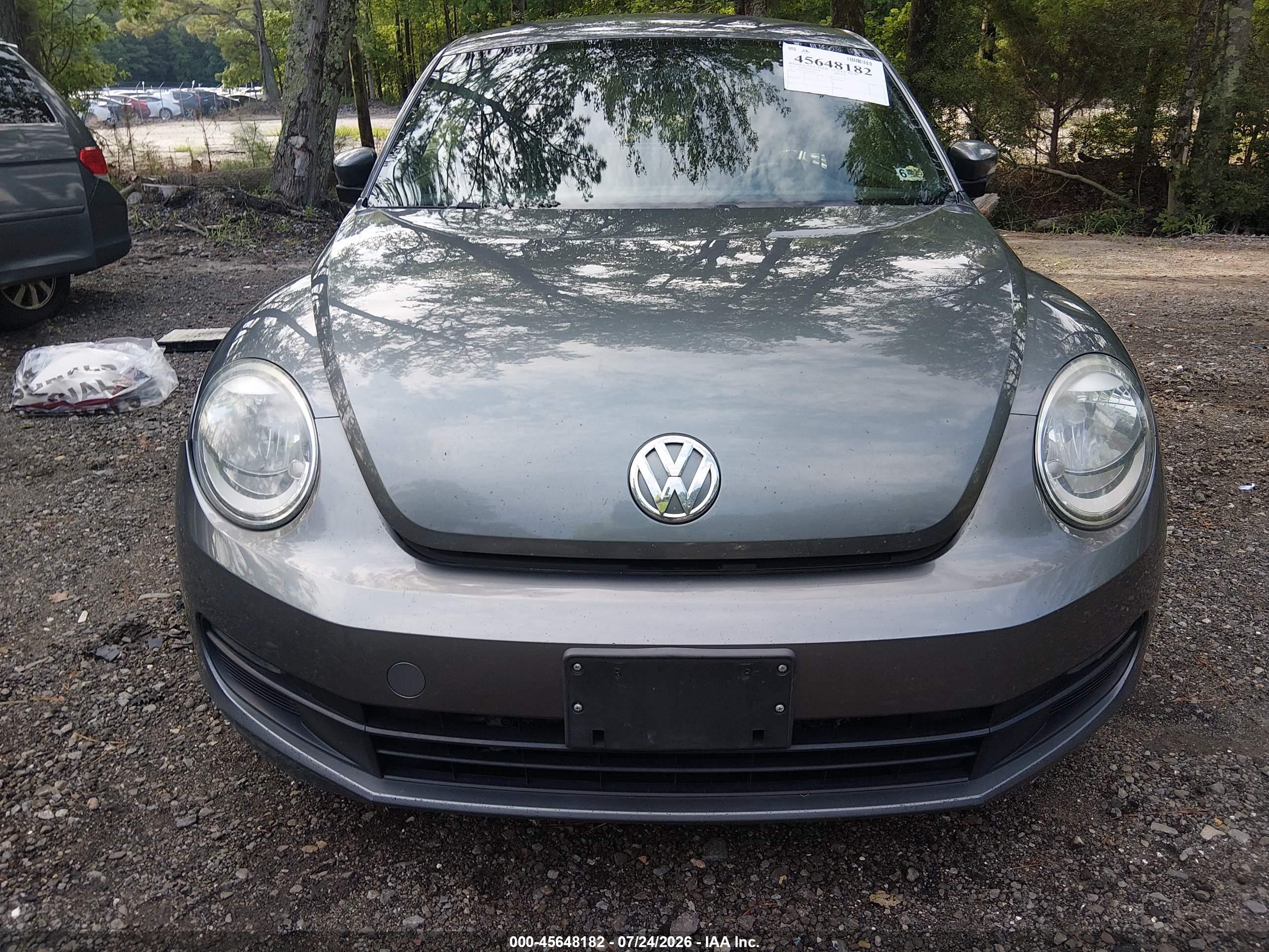 2012 Volkswagen Beetle 2.5l Серый vin: 3VWJP7AT0CM624154