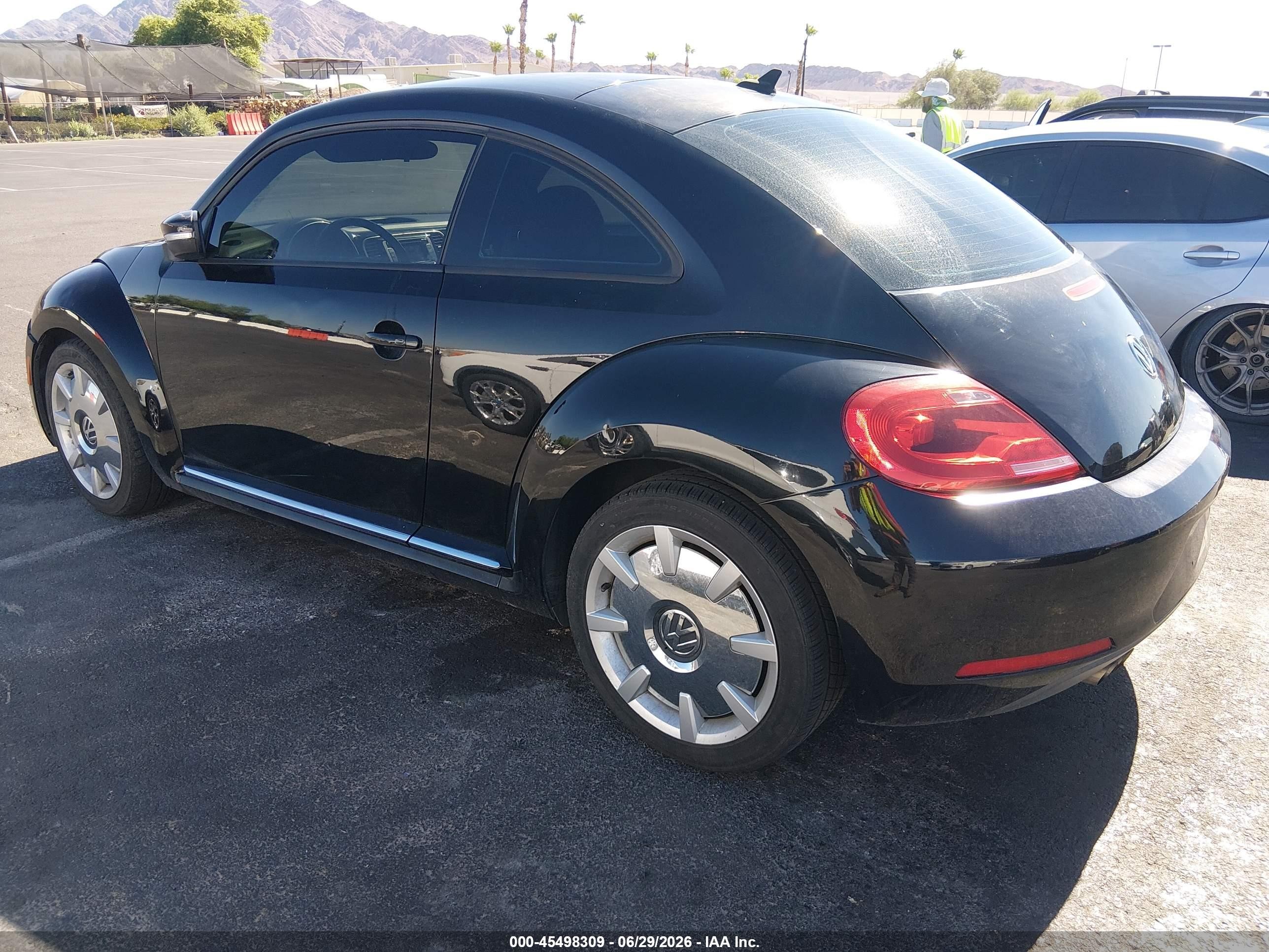 2012 Volkswagen Beetle 2.5l Black vin: 3VWJP7AT0CM629189