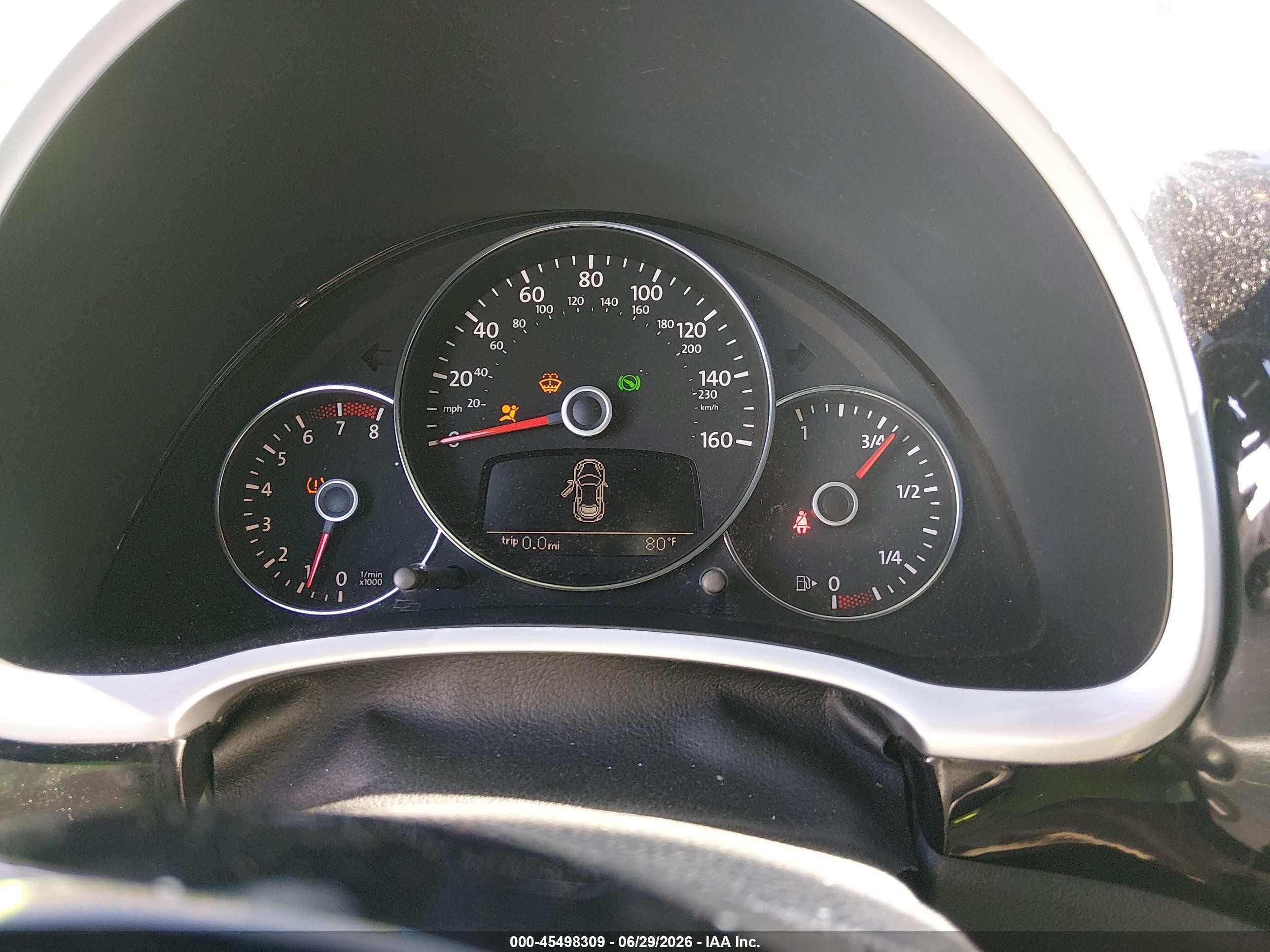 2012 Volkswagen Beetle 2.5l Black vin: 3VWJP7AT0CM629189