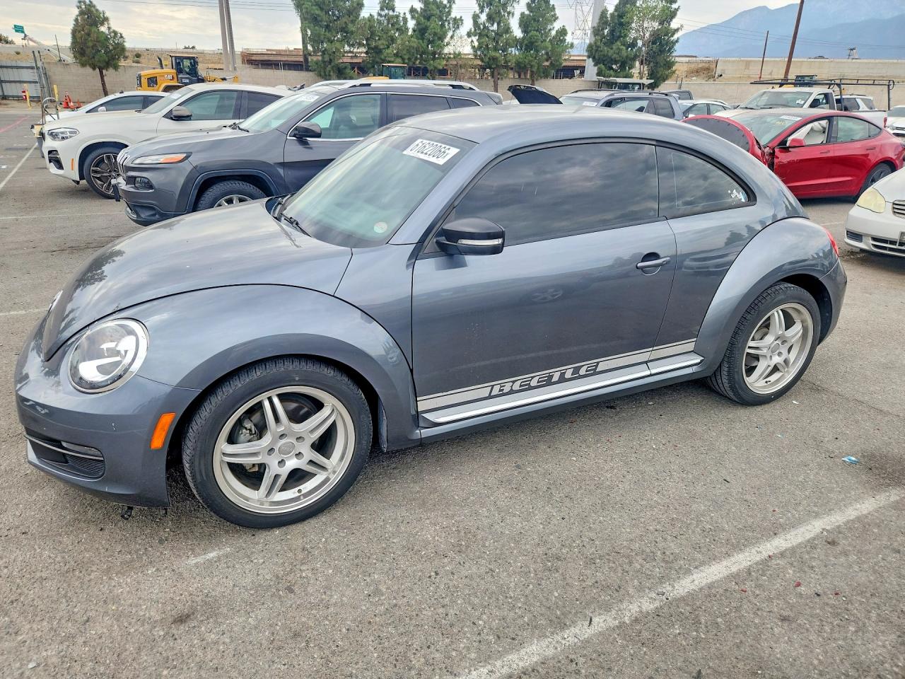2012 Volkswagen Beetle Серый vin: 3VWJP7AT0CM629676