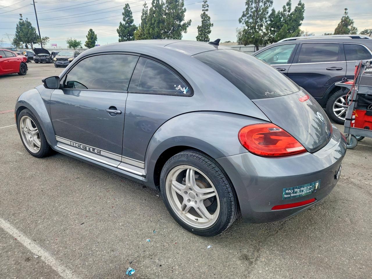 2012 Volkswagen Beetle Gray vin: 3VWJP7AT0CM629676