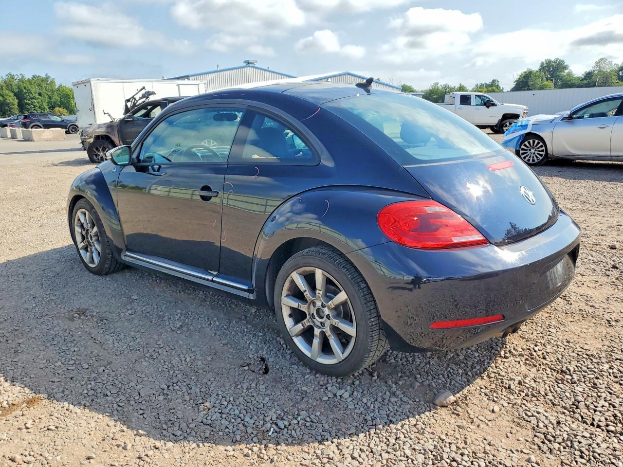 2013 Volkswagen Beetle Black vin: 3VWJP7AT0DM677504