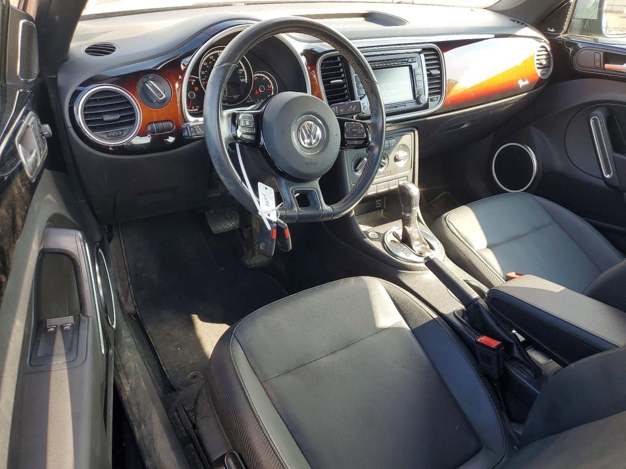 2013 Volkswagen Beetle Black vin: 3VWJP7AT0DM677504