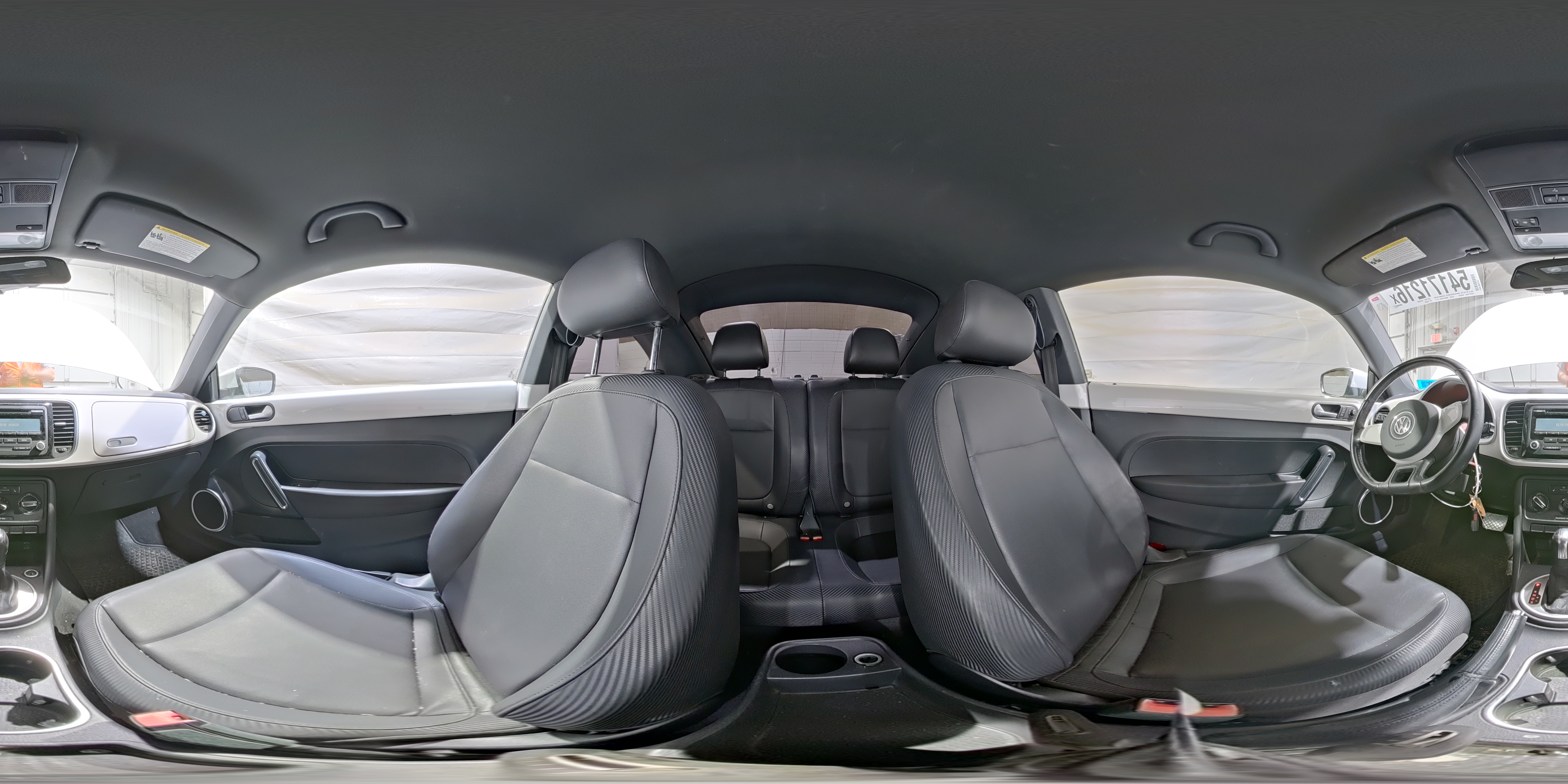 2012 Volkswagen Beetle White vin: 3VWJP7AT1CM625930