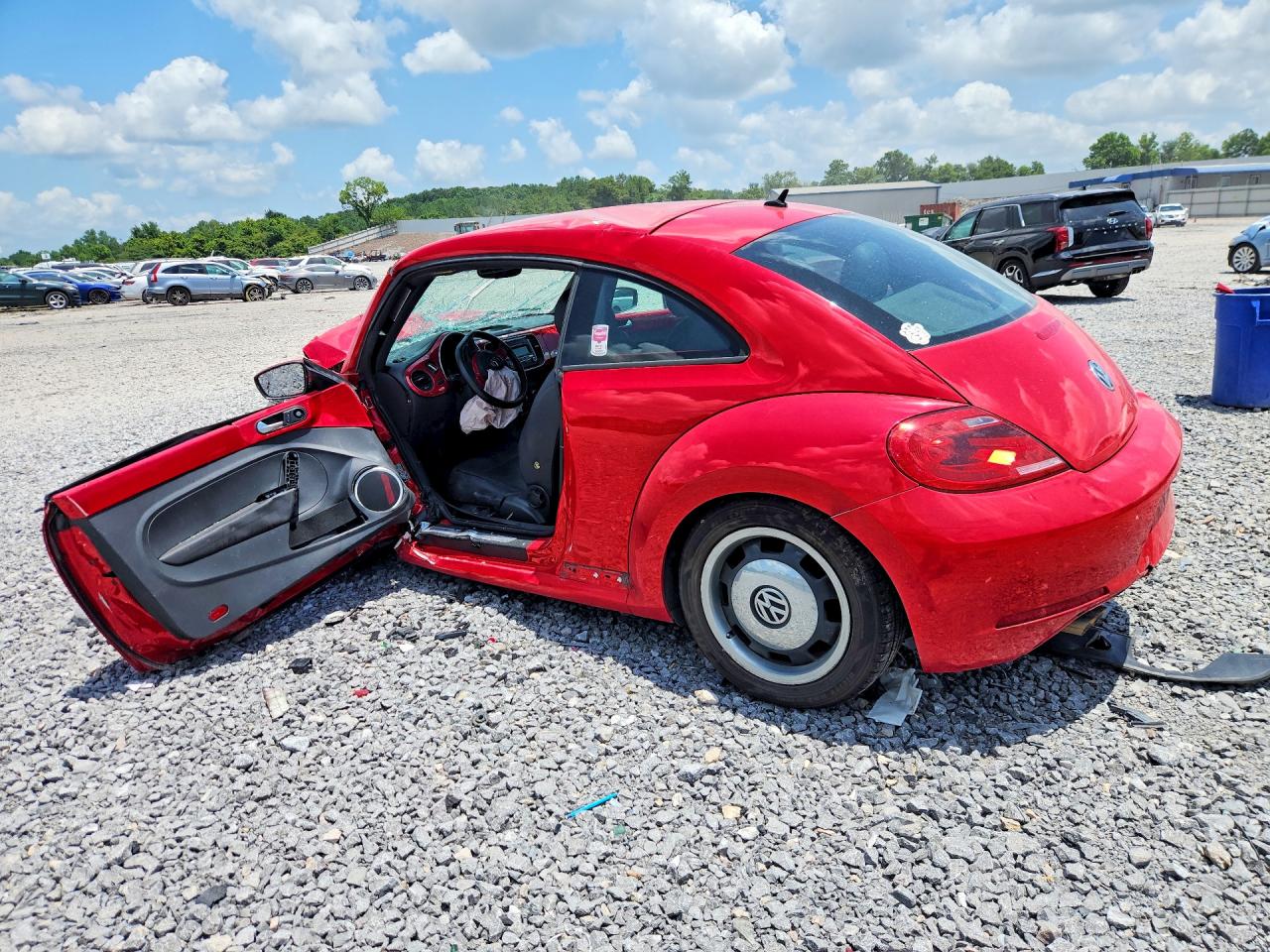 2012 Volkswagen Beetle Red vin: 3VWJP7AT1CM649550