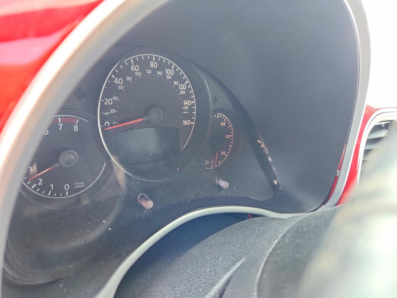 2012 Volkswagen Beetle Red vin: 3VWJP7AT1CM649550