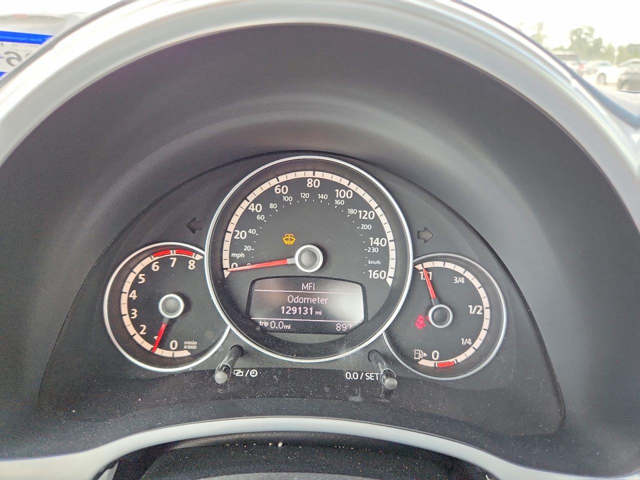 2013 Volkswagen Beetle White vin: 3VWJP7AT1DM685692