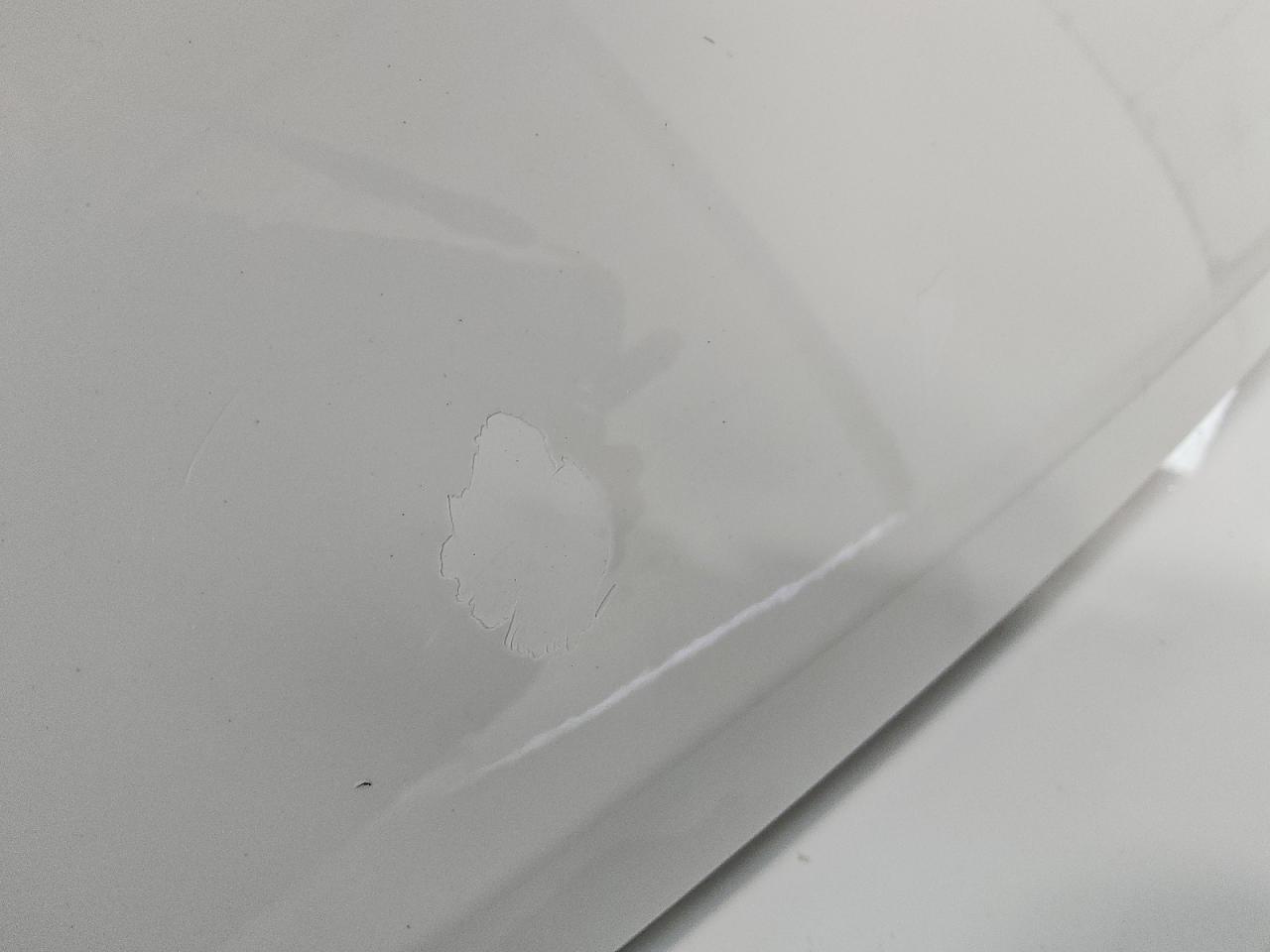 2014 Volkswagen Beetle White vin: 3VWJP7AT1EM623307 Damage: Deck Lid, Peeling, 1 To 2 Inches