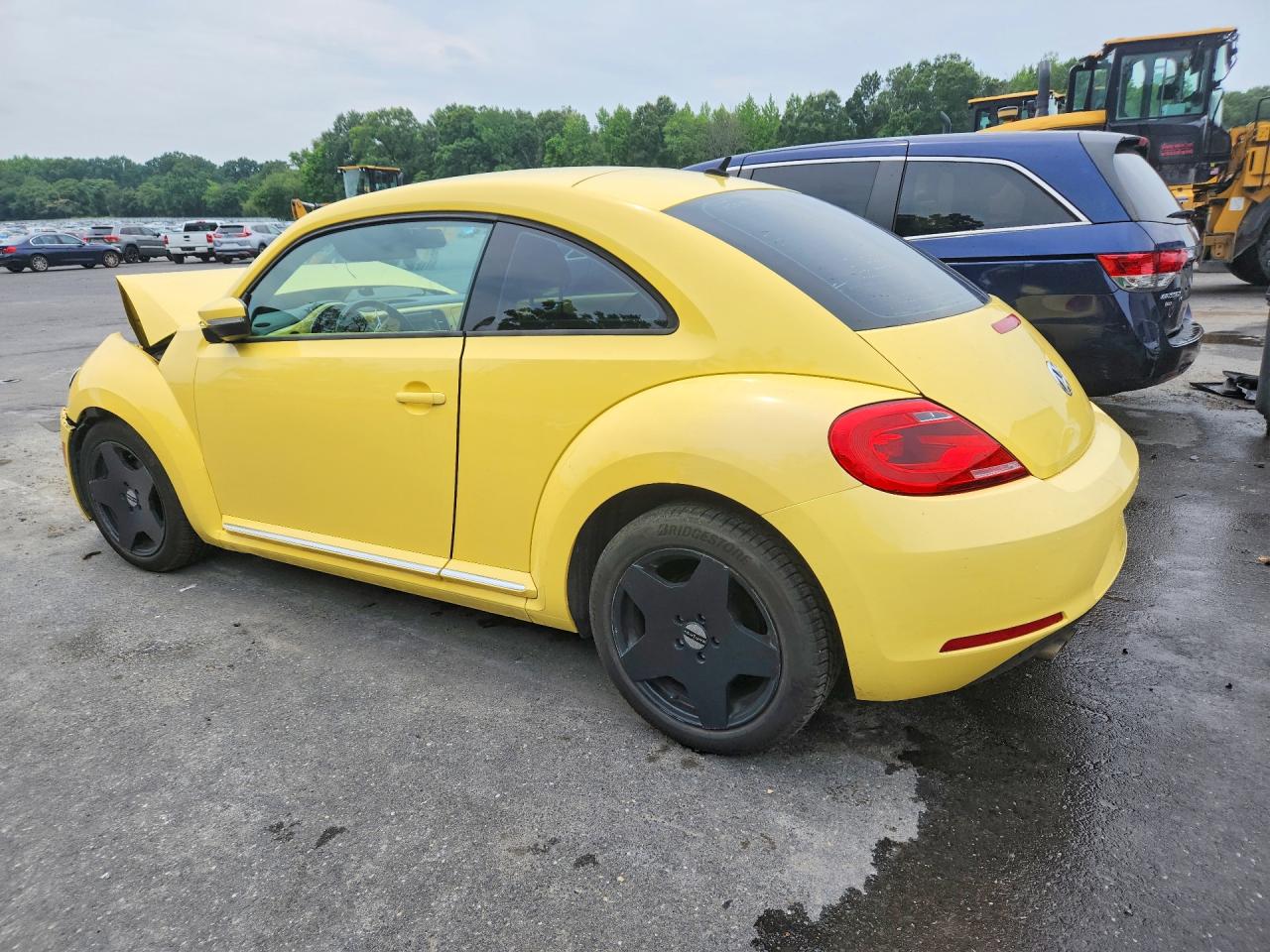 2012 Volkswagen Beetle Желтый vin: 3VWJP7AT2CM602527