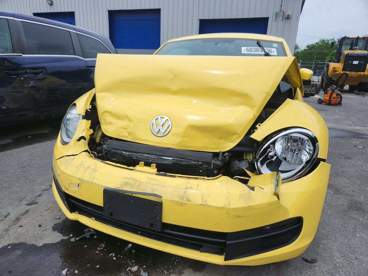 2012 Volkswagen Beetle Желтый vin: 3VWJP7AT2CM602527